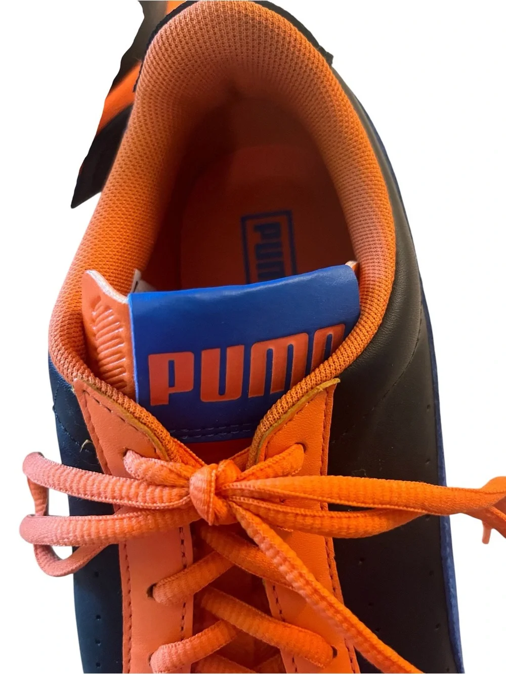 Puma Roma Basic Plus sawtooth rubber sole leather sneakers